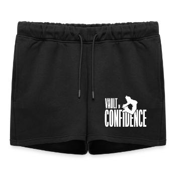 Chemise Vault de confiance - Short de survêtement femme premium - noir - Devant - AI Model Female 172 light (172cm)