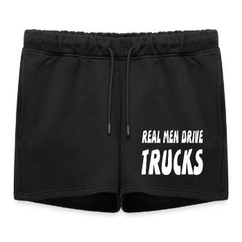 camion - Short de survêtement femme premium - noir - Devant - AI Model Female 172 light (172cm)