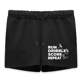 Joueurs de hockey sur gazon - Short de survêtement femme premium - noir - Devant - AI Model Female 172 light (172cm)