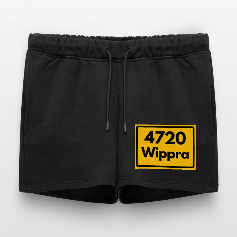 OLD POSTCODE POSTCODE 4720 WIPPRA HEIMATSTOLZ Women’s Premium Organic Sweatshorts