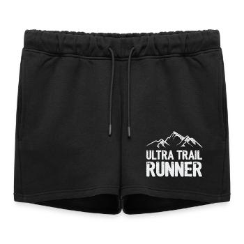 Ultra Trail Runner - Short de survêtement femme premium - noir - Devant - AI Model Female 172 light (172cm)
