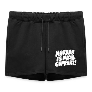 L’horreur est ma citation de réconfort - Short de survêtement femme premium - noir - Devant - AI Model Female 172 light (172cm)
