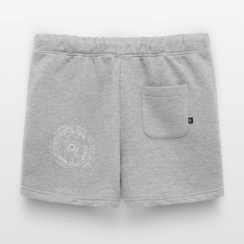 nerd CPU core computer code pc platine geek Hacker Frauen Premium Organic Sweatshorts