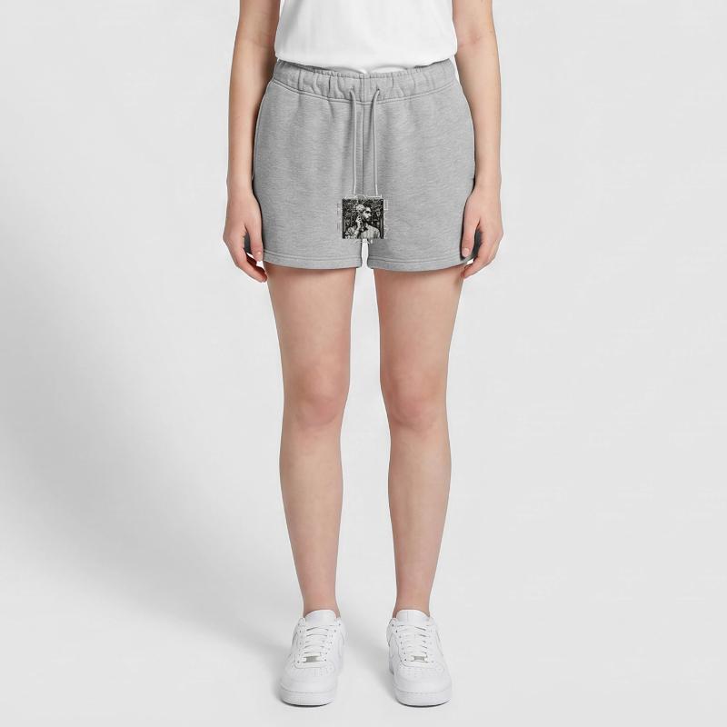 Headwork: Ghost meets code Women’s Premium Organic Sweatshorts