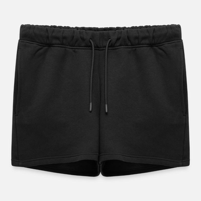 Weekend Sibling Reference Shirt - Women’s Premium Organic Sweatshorts - black