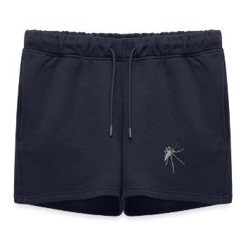 Illustration détaillée du moustique - Short de survêtement femme premium - bleu marine - Devant - AI Model Female 172 light (172cm)