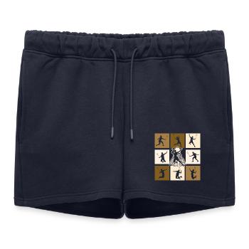 Badminton - Short de survêtement femme premium - bleu marine - Devant - AI Model Female 172 light (172cm)
