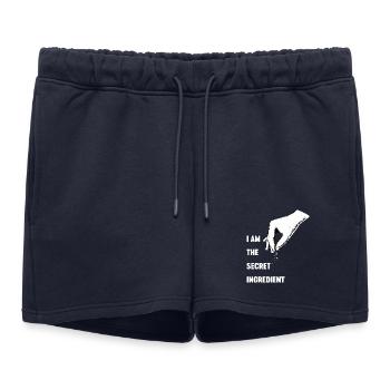 Chef drôle Chef Chef Boulanger Chef Cuisine Uniforme Moi - Short de survêtement femme premium - bleu marine - Devant - AI Model Female 172 light (172cm)