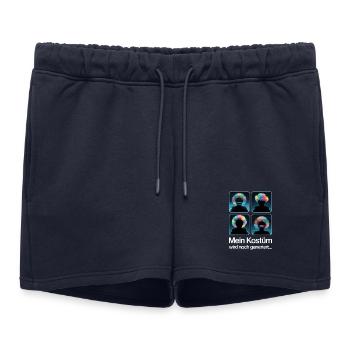 Le costume est encore en train d’être produit Carnaval de Cologne Carnaval - Short de survêtement femme premium - bleu marine - Devant - AI Model Female 172 light (172cm)