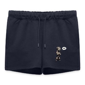 Pas de chiens de chasse irlandais, propriétaire de chiens de loup, chiens de chasse de loup. - Short de survêtement femme premium - bleu marine - Devant - AI Model Female 172 light (172cm)