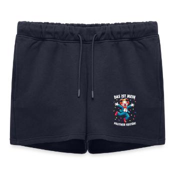 Carnival Costume Politician Carnival Carnival - Women’s Premium Organic Sweatshorts - navy - Front - AI Model Female 172 light (172cm)