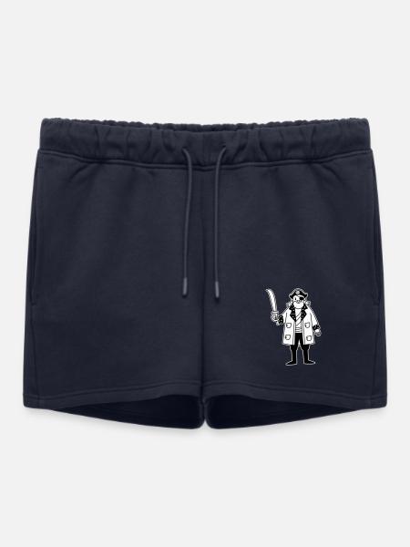 Pirat - Frauen Premium Organic Sweatshorts - Navy