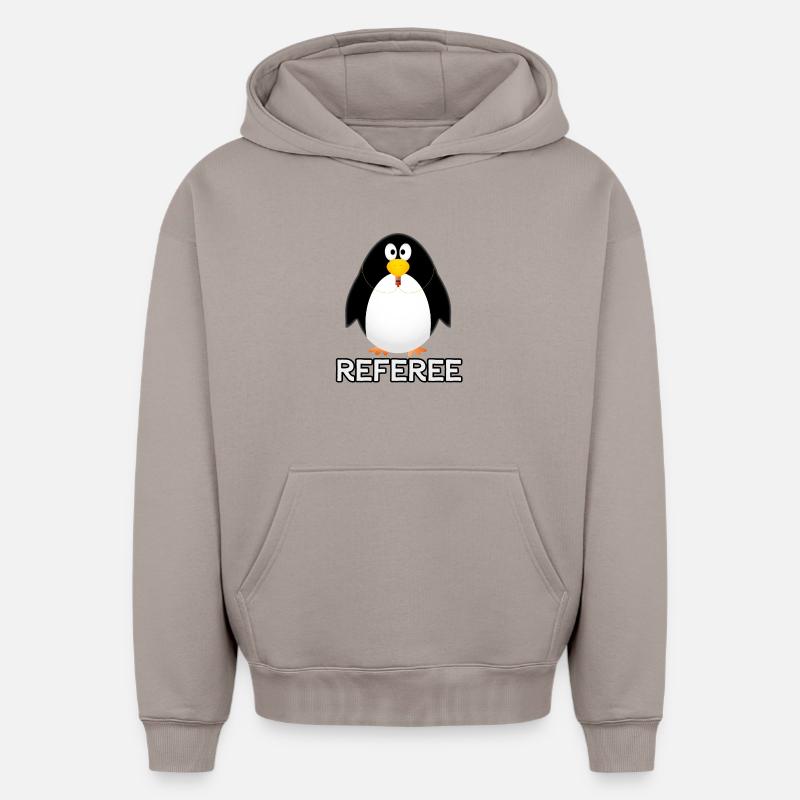Arbitre - Arbitre - Sweat à capuche unisexe oversize épais SPREAD - taupe