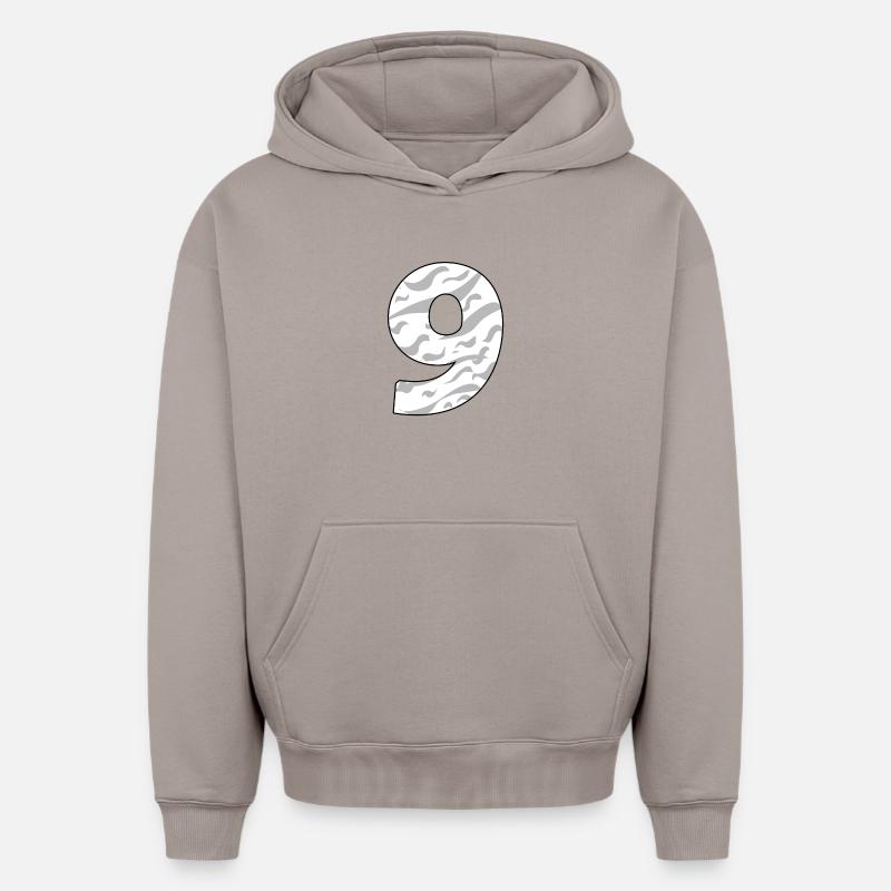 NEUF - 9 - Sweat à capuche unisexe oversize épais SPREAD - taupe