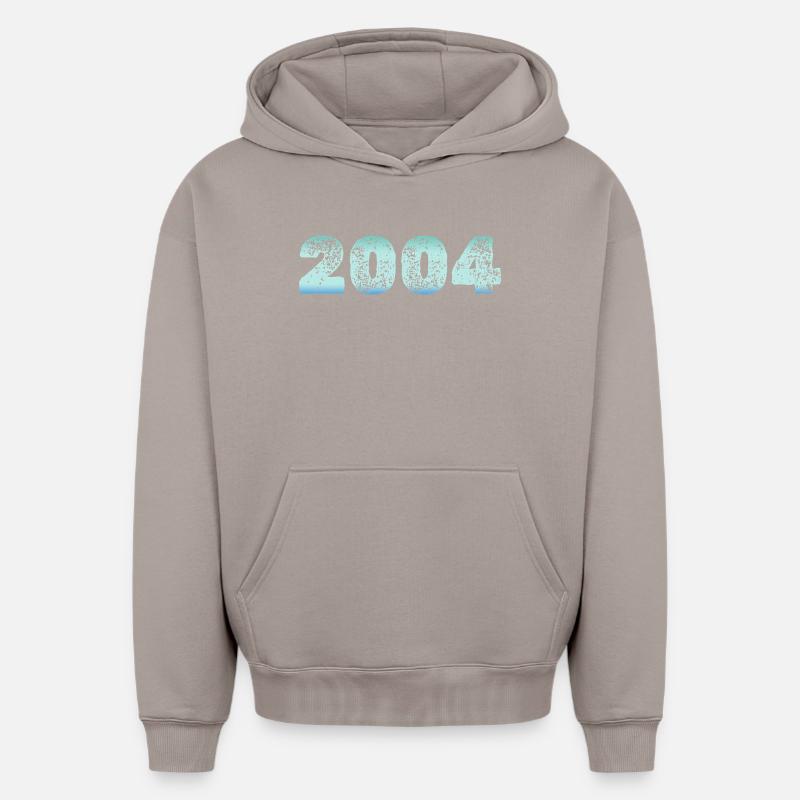 Conception comme - Sweat à capuche unisexe oversize épais SPREAD - taupe