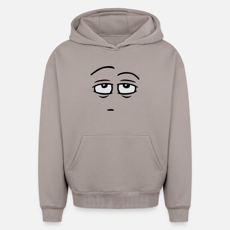 srsly - Sweat à capuche unisexe oversize épais SPREAD - taupe