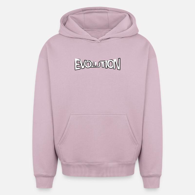 Evolution claim - Oversized Heavyweight Unisex Hoodie - Altrosa