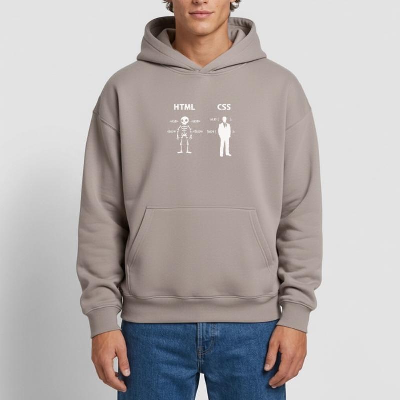 Code Css C++ Php Java Developer Code Scripting Oversized Heavyweight Unisex Hoodie