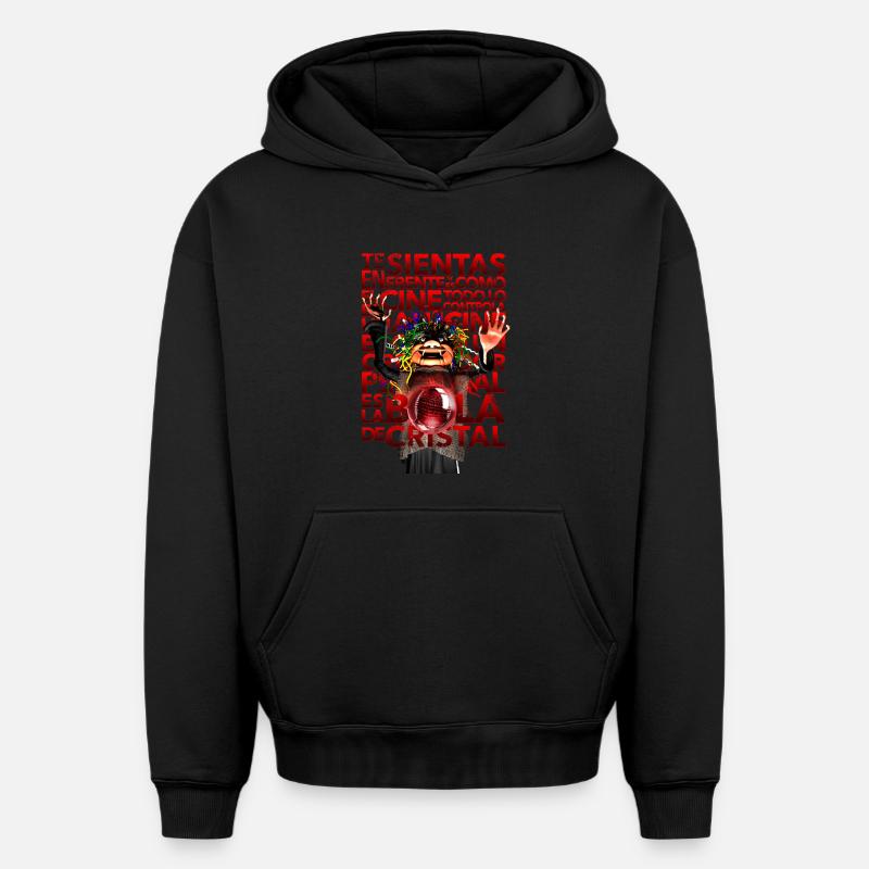 The Witch Breakdown - Paroles - Sweat à capuche unisexe oversize épais SPREAD - noir