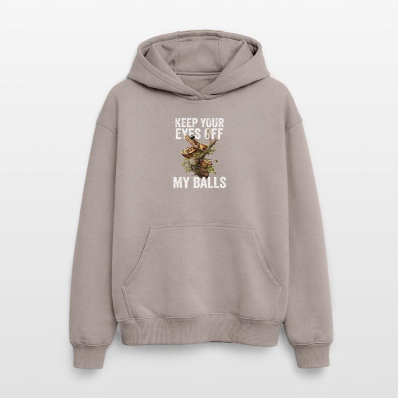 King Python Snakes Lover Terrarium Python Oversized Heavyweight Unisex Hoodie