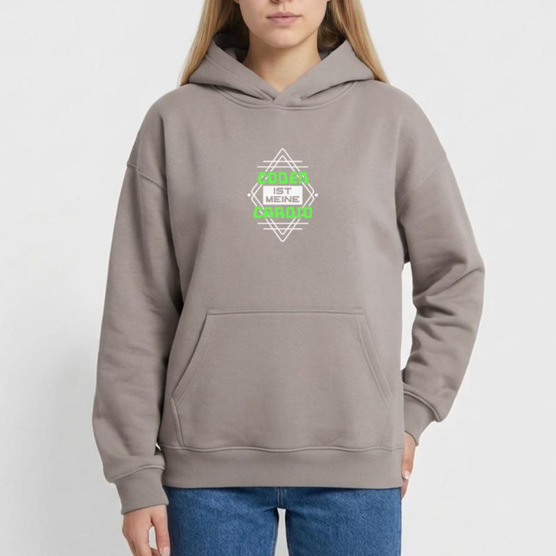 Coden Statement Developer Computerfreak Scripting Oversized Heavyweight Unisex Hoodie