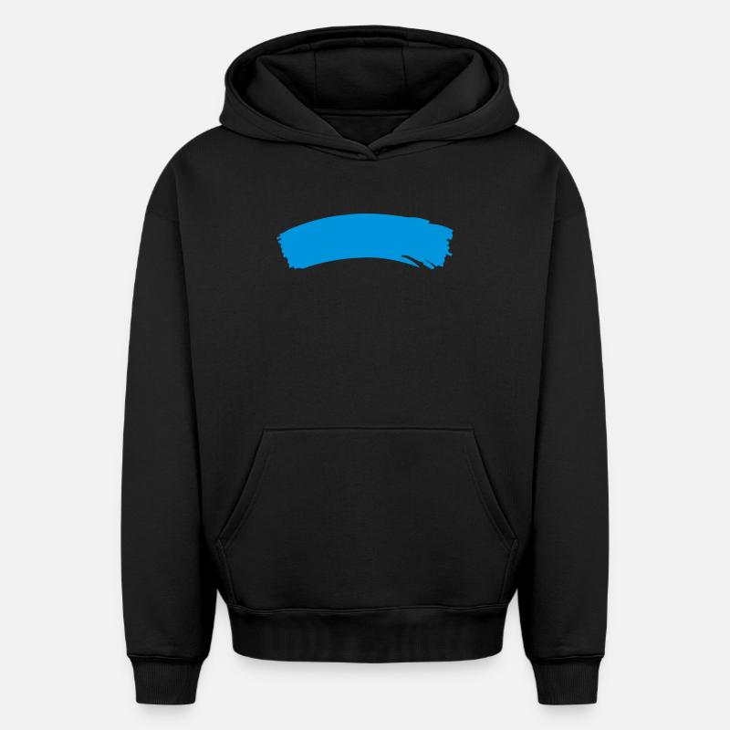 shape - Oversized Heavyweight Unisex Hoodie - Schwarz