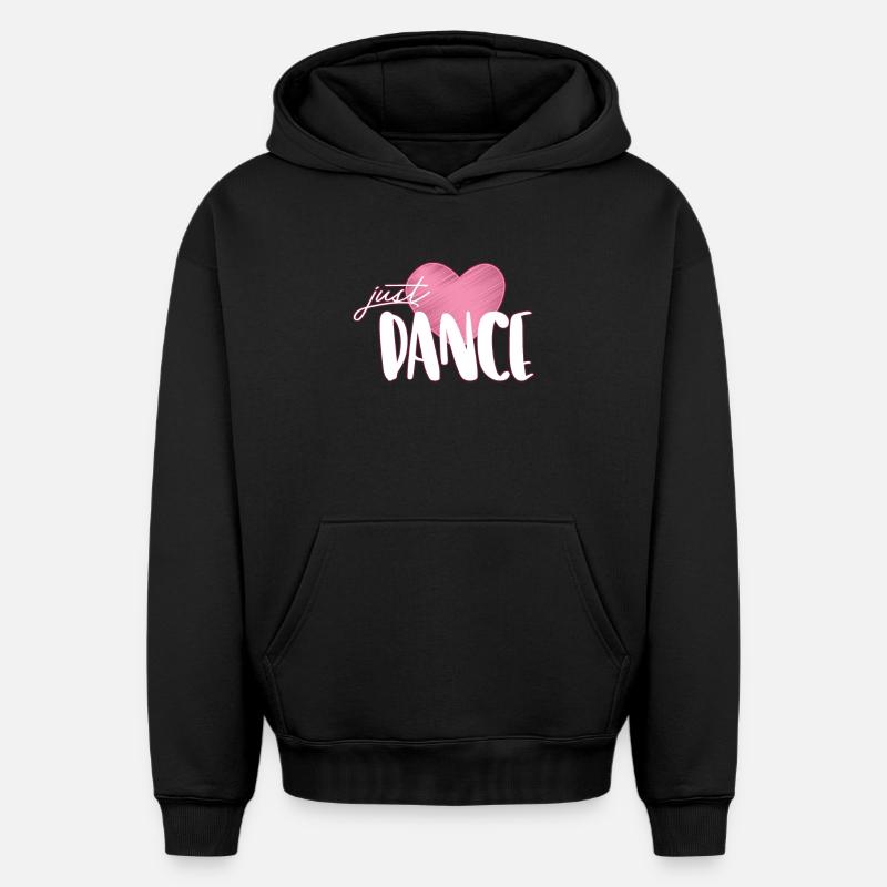 Tanzen - Oversized Heavyweight Unisex Hoodie - Schwarz