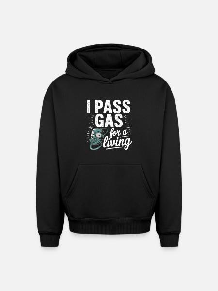 Motivating Nurse Graphic - Oversized Heavyweight Unisex Hoodie - black