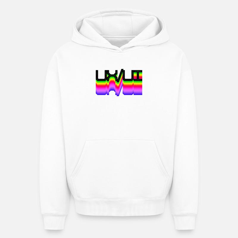Code Developer Skripting Dev Computerfreak Geek - Oversized Heavyweight Unisex Hoodie - Weiß