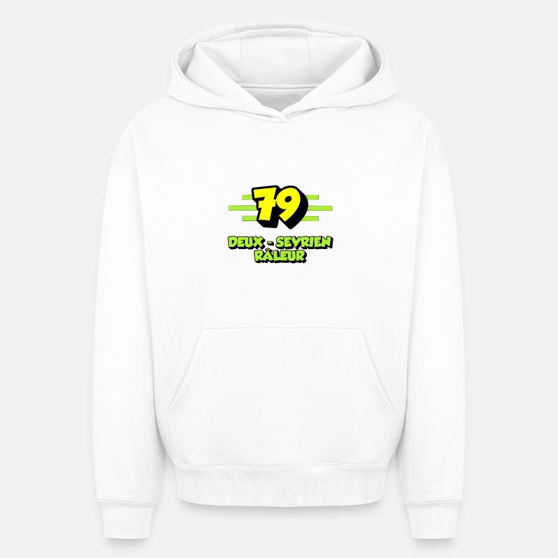 Zwei grummelnde Sevrianer - Oversized Heavyweight Unisex Hoodie - Weiß