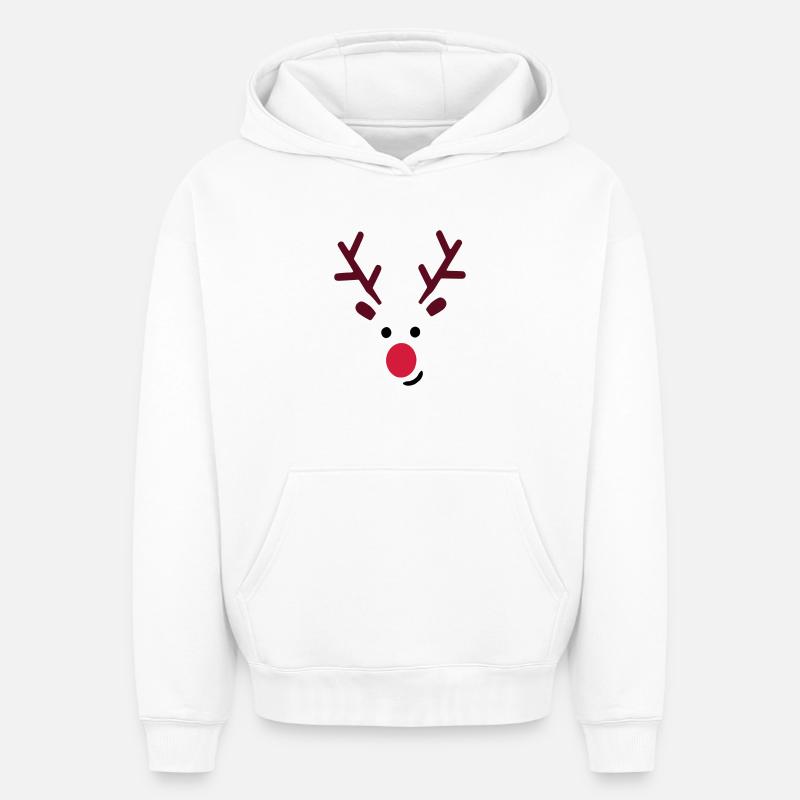 frist2 - Oversized Heavyweight Unisex Hoodie - Weiß