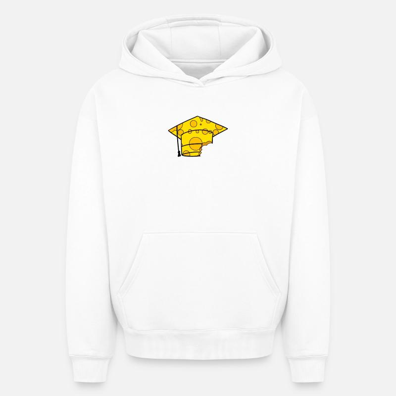 Studium Abschluss Absolventenkappe - Oversized Heavyweight Unisex Hoodie - Weiß