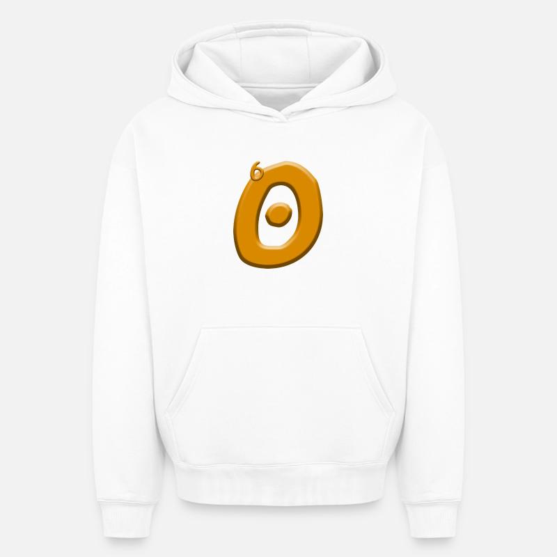 60e anniversaire - Sweat à capuche unisexe oversize épais SPREAD - blanc
