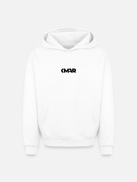 Omar Name Arabic First Name Gift - Oversized Heavyweight Unisex Hoodie - white