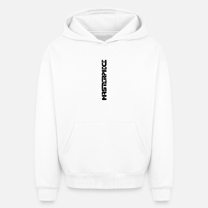 Masterpiece - Sweat à capuche unisexe oversize épais SPREAD - blanc
