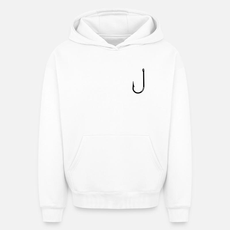 Couper - Sweat à capuche unisexe oversize épais SPREAD - blanc