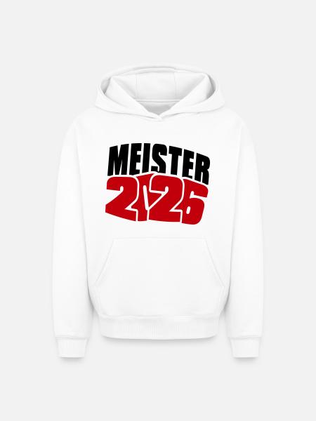 Champion 2026 Championship - Oversized Heavyweight Unisex Hoodie - white