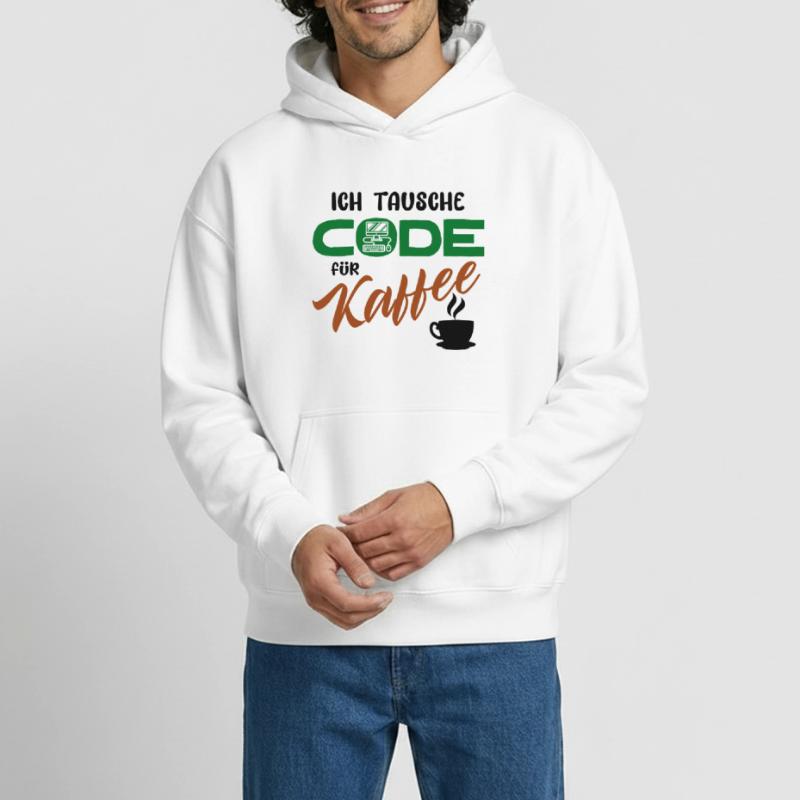 Programmer Software Developer Code Oversized Heavyweight Unisex Hoodie