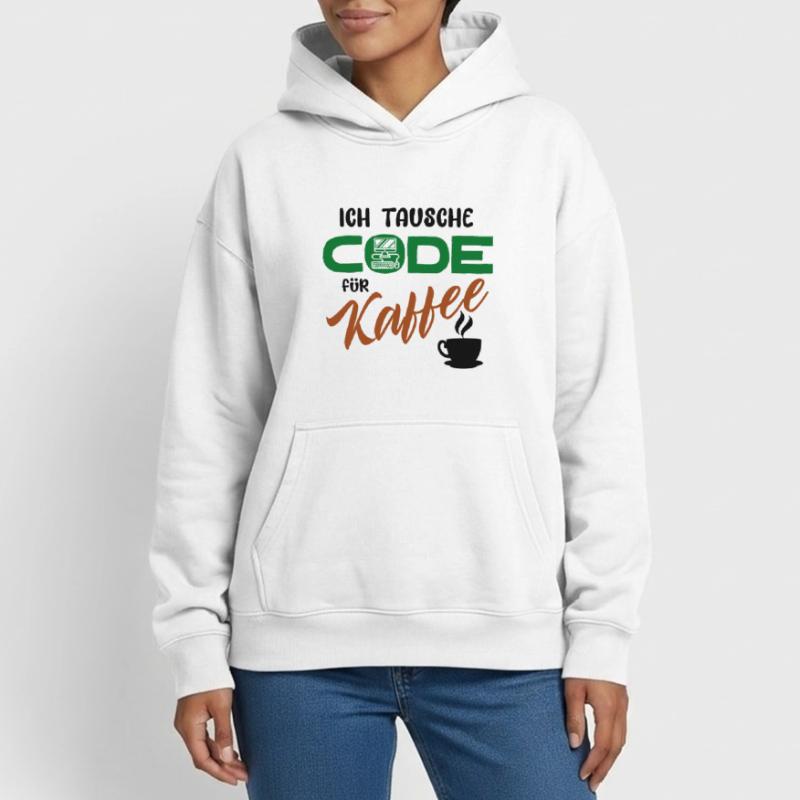 Programmer Software Developer Code Oversized Heavyweight Unisex Hoodie