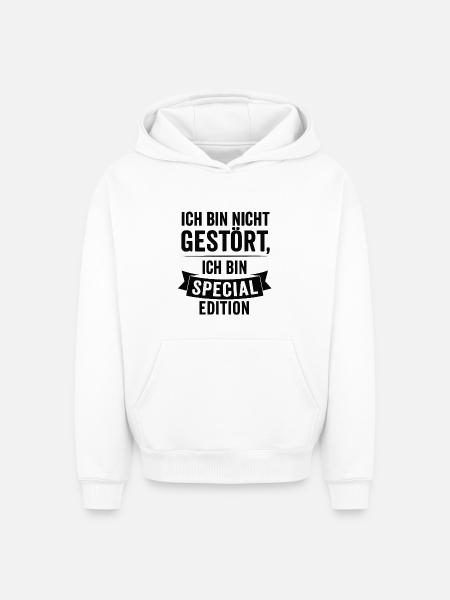 I'm Special Edition - Oversized Heavyweight Unisex Hoodie - white