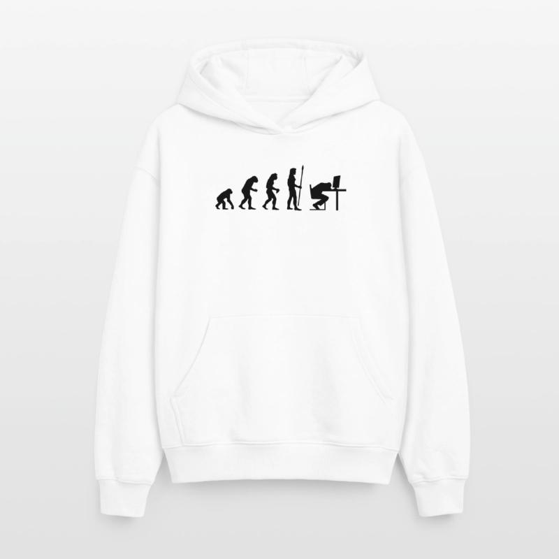 evolution_pc_4 Sweat à capuche unisexe oversize épais SPREAD