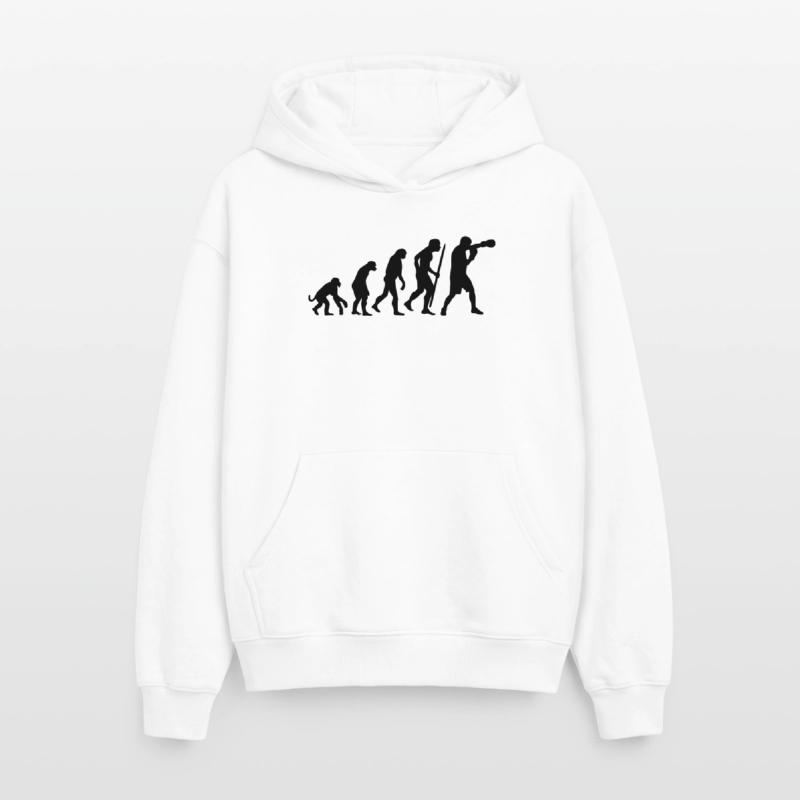 Evolution de la boxe Sweat à capuche unisexe oversize épais SPREAD