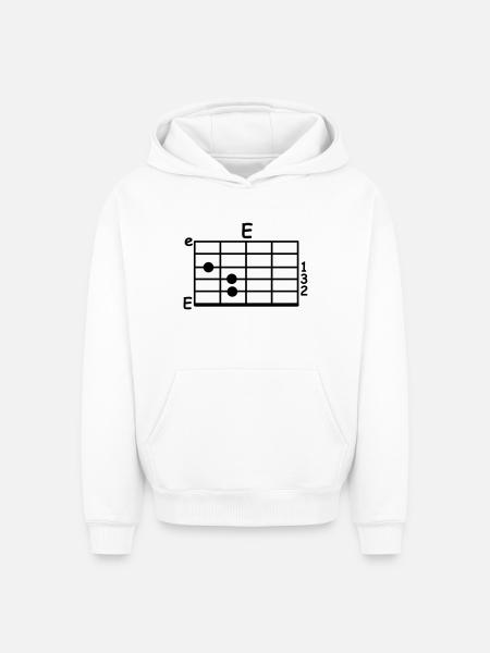 chord - Oversized Heavyweight Unisex Hoodie - white