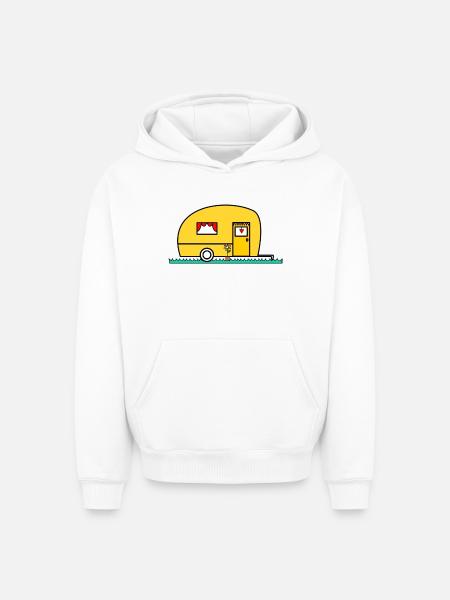 MISTRESS. MASTER. TEACHER. SCHOOL - Oversized Heavyweight Unisex Hoodie - white