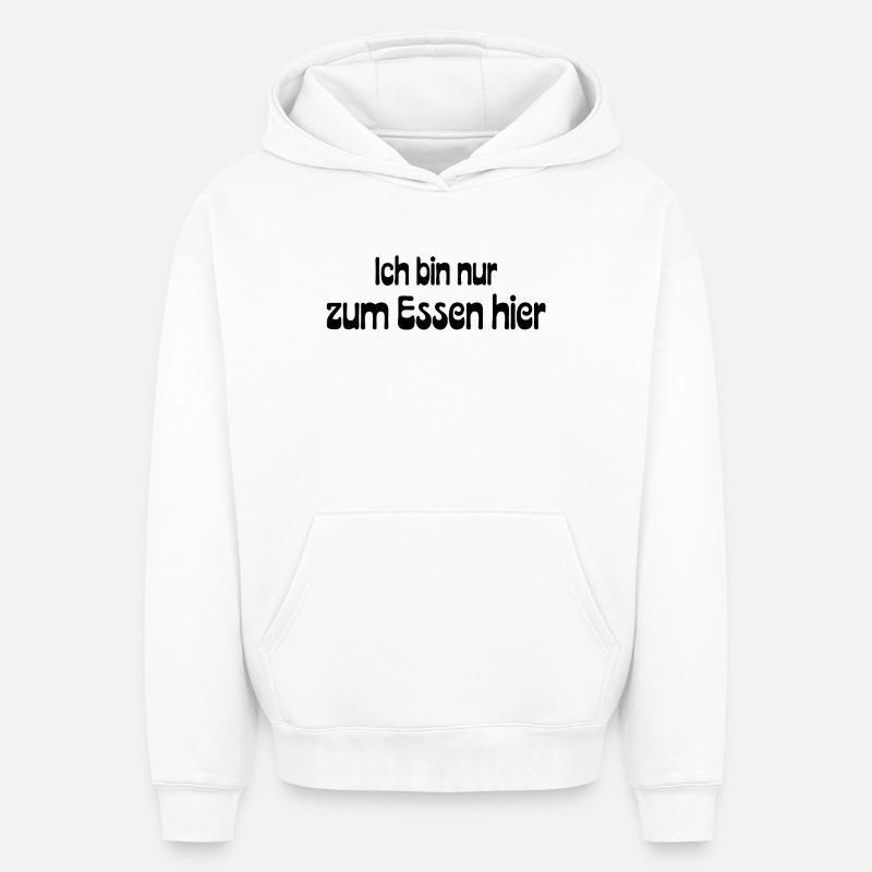 Design de Noël - Sweat à capuche unisexe oversize épais SPREAD - blanc