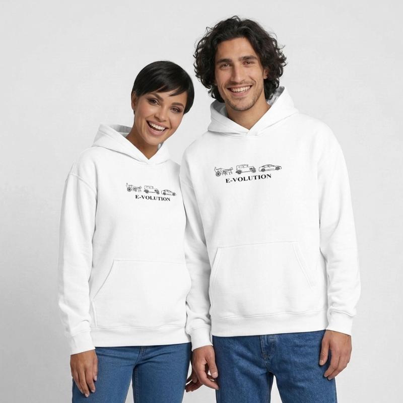 E-Volution Auto Evolution Oversized Heavyweight Unisex Hoodie