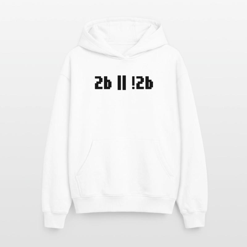 2b ou pas 2b – Programmeur de Shakespeare Hamlet Sweat à capuche unisexe oversize épais SPREAD