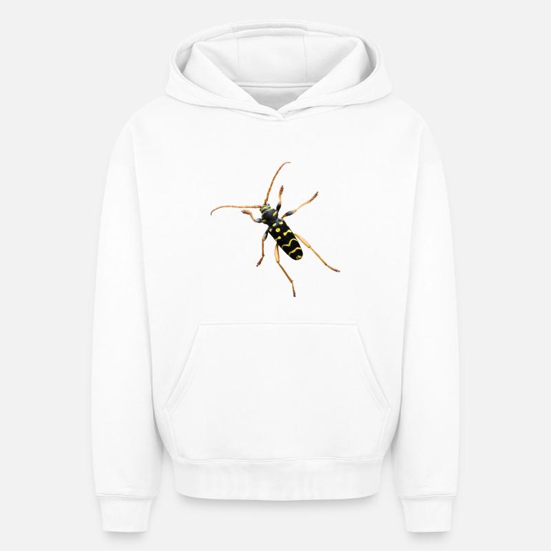 Eichenwidderbock - Oversized Heavyweight Unisex Hoodie - Weiß