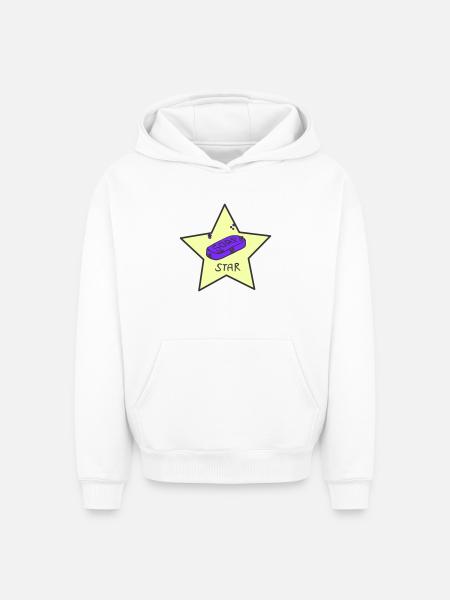 Soapstar - Oversized Heavyweight Unisex Hoodie - white