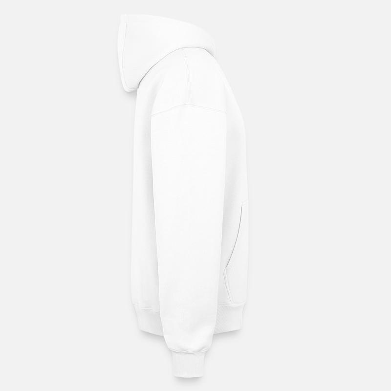 Pancake Flip Skillet Silhouette Oversized Heavyweight Unisex Hoodie